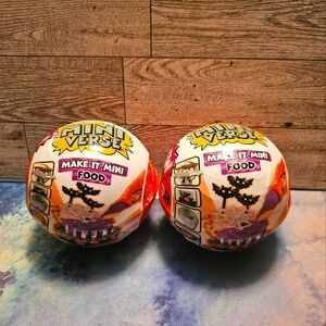 2 mini verse Halloween 2024 unopened balls.